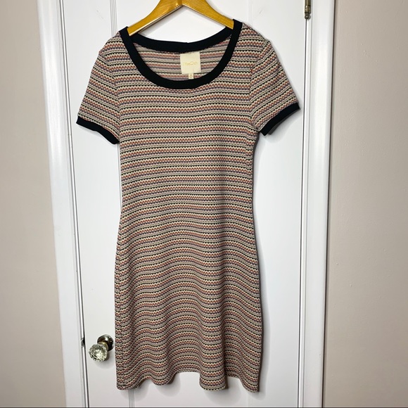 Modcloth Dresses & Skirts - ModCloth short sleeve multicolored knit dress M